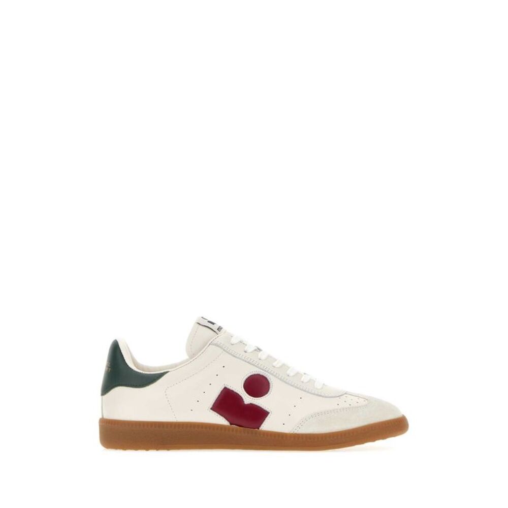 Isabel Marant Women Chalk Leather Bryce Sneakers